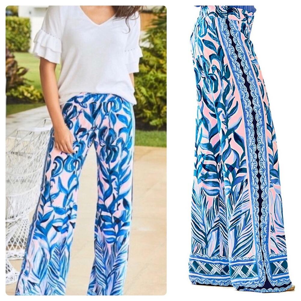 NEW Lilly Pulitzer Bal Harbour Palazzo Pants